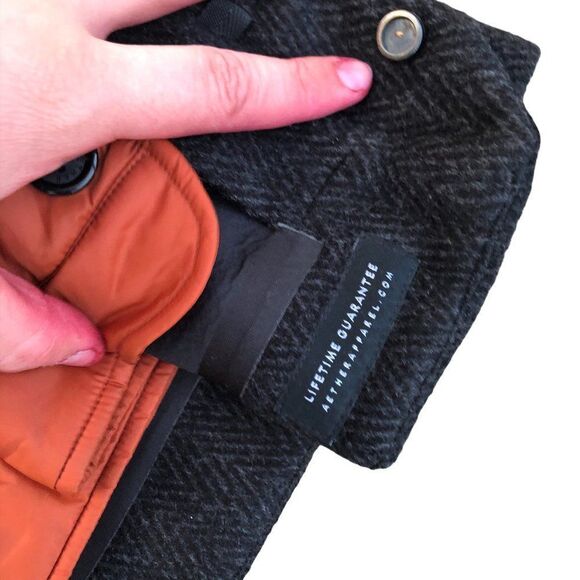 RARE Aether Designer Long Coat Jacket Medium - Picture 16 of 16